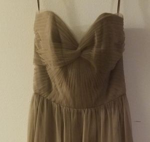 Strapless Full length Gown